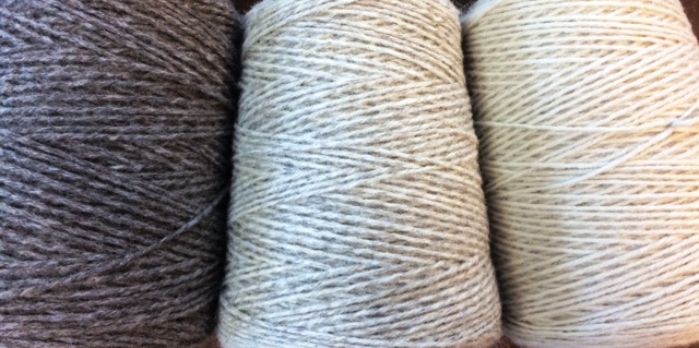 Rug wools of alpaca and wool